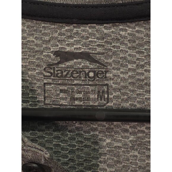 Slazenger Mens Gray Polo Shirt Size M - Picture 3 of 7